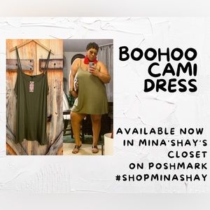 Boohoo cami dress